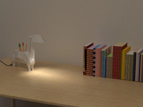 lampada giraffa 3d stampa 3d print model - Mito3D