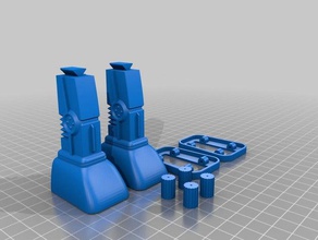 robot horikawa legs toys games 3d print model - Mito3D