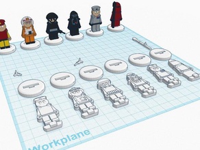 flatminis misc star wars games 3d print model - Mito3D