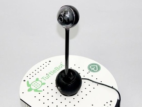 orbit webcam mount turtlebot robotics holder 3d print model - Mito3D