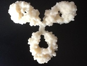 antikor molekülü biyoloji 3d çoğaltıcı 3d print model - Mito3D
