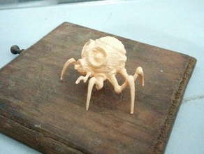 walker head les créatures tête de crabe k47 cerveau 3d print model - Mito3D