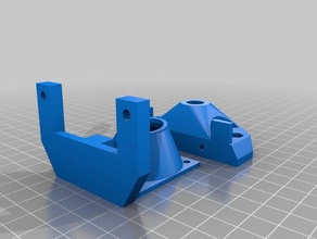 yet another hotend-mount j-head groove mount pneufit bowden stuff i3 3d printer parts groovemount prusa 3d print model - Mito3D