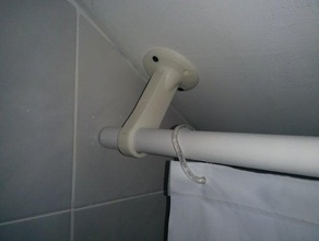 holder shower curtain rod ikea g&oumlmmaren bathroom femoral gmmaren 3d print model - Mito3D