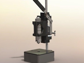 flex-eixo de imprensa broca a máquina as ferramentas bryan cera diy milwaukee pcb 3d print model - Mito3D