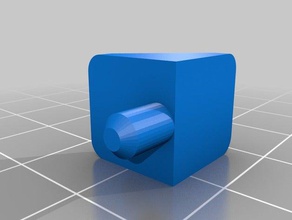4 mm estante de peg reemplazo partes alacena diy estantes 3d print model - Mito3D