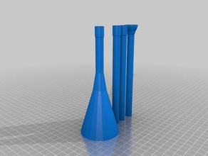 vuvuzela horn Musik Schlag maker sound 3d print model - Mito3D