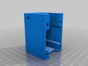 soquete da alimentação ca titular caixa 3d a impressora partes 3d print model - Mito3D