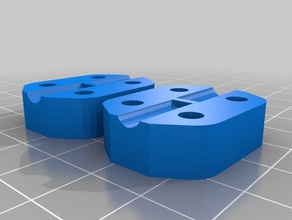 Kupplung, 5-6 mm 3d Drucker Teile angepasst 3d print model - Mito3D