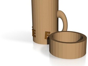 café bote los contenedores accesorios el de la jarra comedor 3d print model - Mito3D