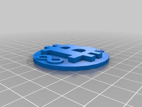bitcoin props cryptocurrency p2p peer-to-peer 3d print model - Mito3D