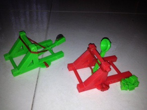 seej catapulta mod jogos mangonel brinquedo 3d print model - Mito3D