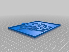 lithopane1 2d a arte personalizado 3d print model - Mito3D
