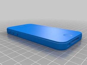 iphone 4s maquette mobile 3d print model - Mito3D