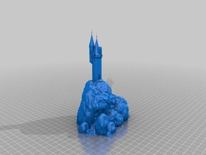 castle netfabb buildings structures 3d print model - Mito3D