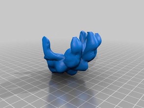 dragons claw creatures art dualstrusion sculpture 3d print model - Mito3D