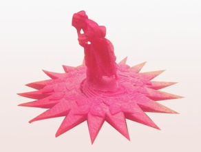 floraleyes sculptures 3d print model - Mito3D