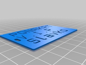 pona organizasyon özelleştirilmiş 3d print model - Mito3D