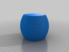 spiral cup small vase 608060-90 decor customized 3d print model - Mito3D