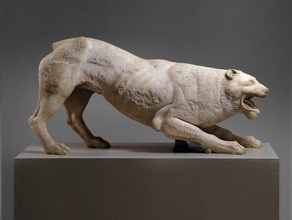 marble statue lion scans replicas met3d met museum scan sculpture 3d print model - Mito3D