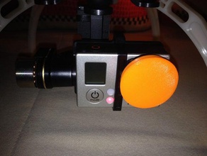 gopro hero3 3+ protective lens cap camera 3d print model - Mito3D