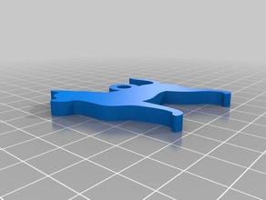 chihuahua Schlüsselanhänger angepasst 3d print model - Mito3D