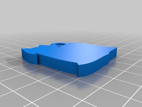 yorkshire Schlüsselanhänger angepasst 3d print model - Mito3D
