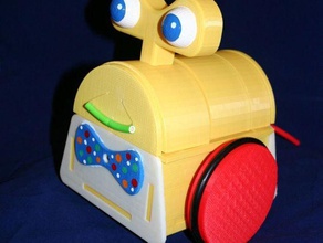 tyree--le sourire de la queue qui remue robot robotique 3d mécanique printbot tech 3d print model - Mito3D