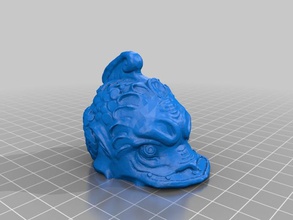 burgonet sabit üst heykeller zırh kask met3d tarama 3d print model - Mito3D