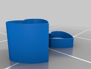 san valentino Container 3d print model - Mito3D