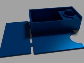 two lid stash work box organization 3d print model - Mito3D