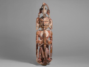 funerary carving malagan scans replicas met3d met museum scan sculpture 3d print model - Mito3D