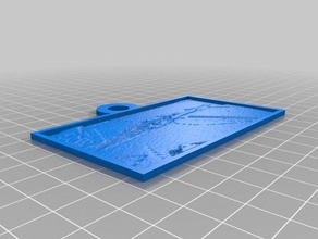 buzz plano de la bomba tithophane 2d art personalizado 3d print model - Mito3D