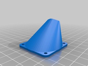printrbot simple 40mm fan nozzle hayranları 3d yazıcı aksesuarlar özelleştirilmiş 3d print model - Mito3D