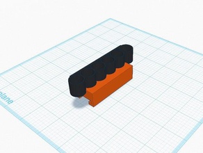 nerf dart tutucu oyuncak oyun aksesuarlar kurşun elit silah mag yeniden yükle 3d print model - Mito3D