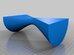 hyperbola revolution engineering 3d print model - Mito3D