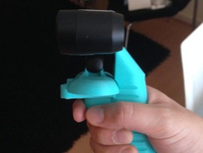 Pistolengriff carmine Stativ montieren Kamera 3d print model - Mito3D
