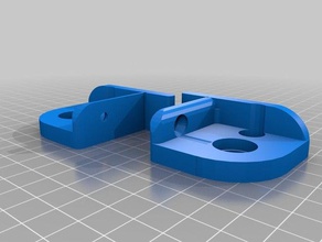 prusa i3 eje cojinete superior anti bamboleo 3d de la impresora partes rodamiento 3d print model - Mito3D
