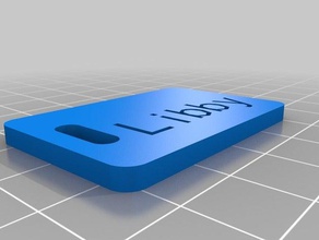 libby organizzazione personalizzato 3d print model - Mito3D