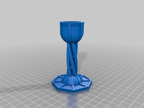 candelabro 2 arredamento di candela vela 3d print model - Mito3D