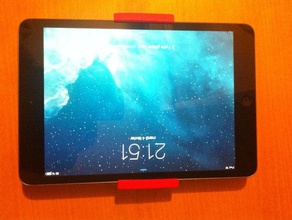 ipad mini retina dönebilen kolu tablet Otomotiv pano kanca taslak 3d print model - Mito3D