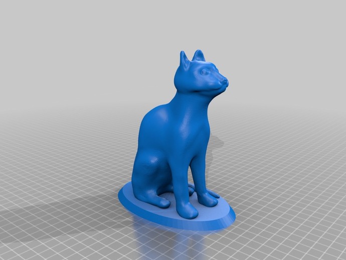 meow animals bast bastet cat 3D print model - Mito3D