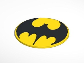 bat coins badges 3d print model - Mito3D