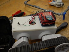 rover 5 arduino-mount in der Robotik uno 3d print model - Mito3D