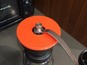 cap coffee grinder kitchen dining 3d print model - Mito3D