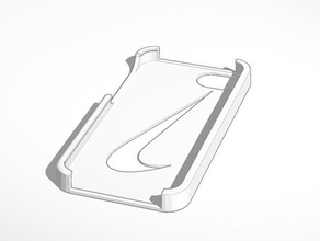 nike iphone 5 casecover móvil 5c 5s 3d print model - Mito3D