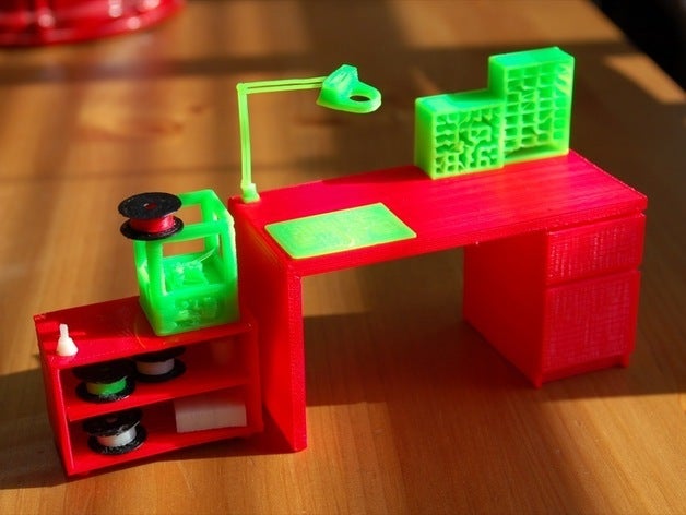 thenewhobbyist station de jeux modules maison poupées miniature jouet 3D print model - Mito3D