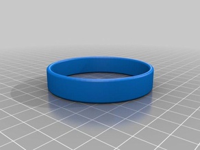 mi personalizados causa de la pulsera pulseras 3d print model - Mito3D