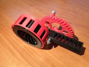 hand cranked siren gadgets toy 3d print model - Mito3D