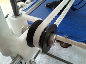 bearing guide prusa mendel 3d printer parts 3d print model - Mito3D